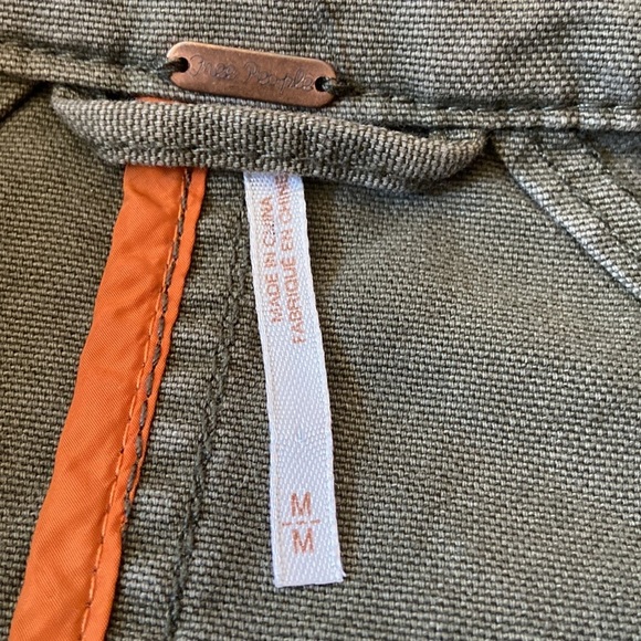 Free People Olive Green Utility Jacket - Picture 13 of 16